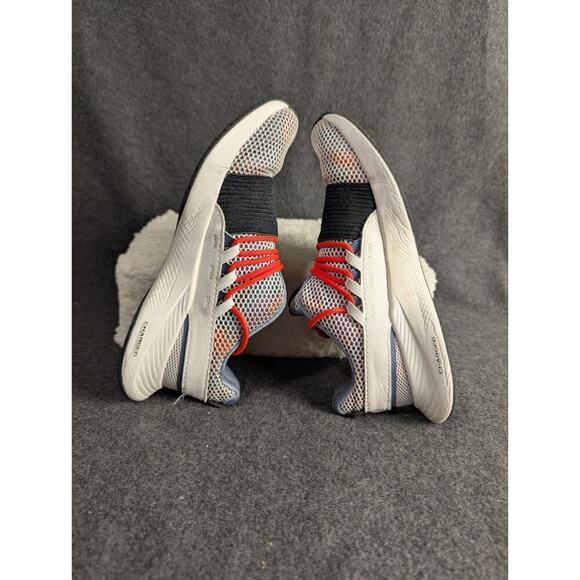 Under Armour Charged Womens Shoes Running Grey/White Size 7 - Picture 8 of 9